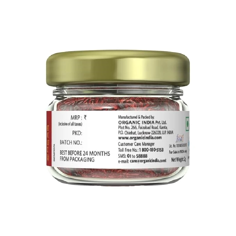 Organic India Saffron Threads, 2 g-5.webp